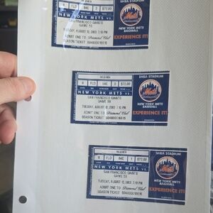 New York Mets vs. San Francisco Giants Tickets 3